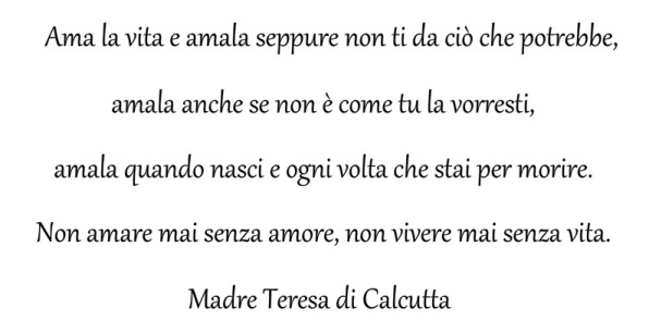 Poesia Di Natale Madre Teresa Calcutta.Cittadini Attivi